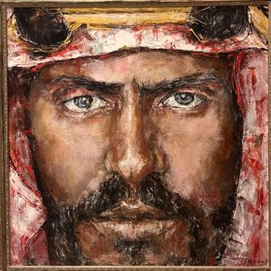Young King Abdulaziz Portrait